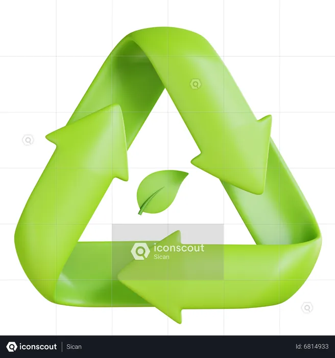 Recyceln  3D Icon