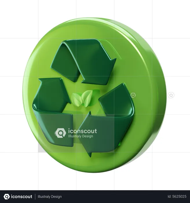 Recycle  3D Icon