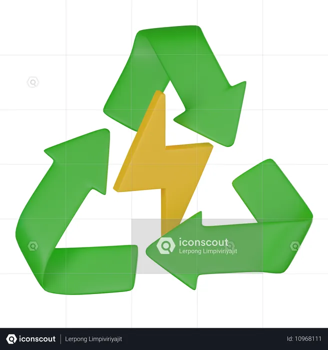 Recycle  3D Icon