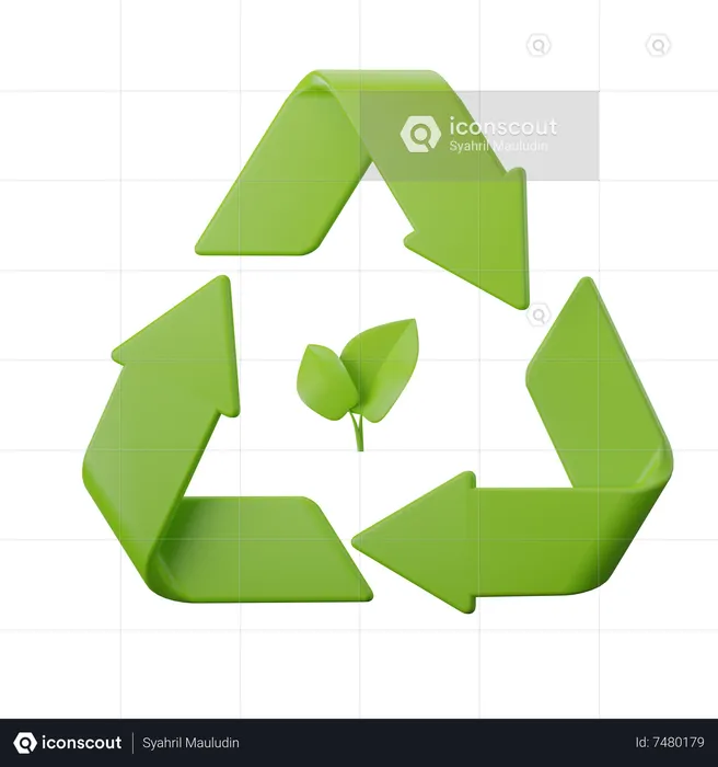 Recycle  3D Icon