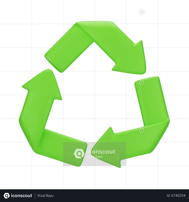 Recycle  3D Icon