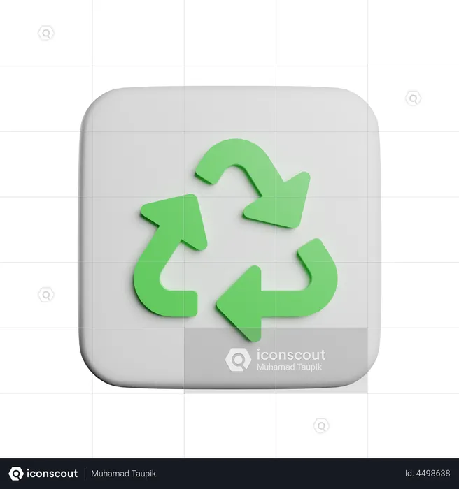 Recycle  3D Illustration