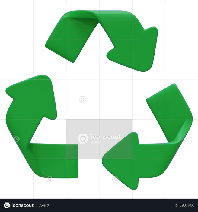 Recycle  3D Illustration