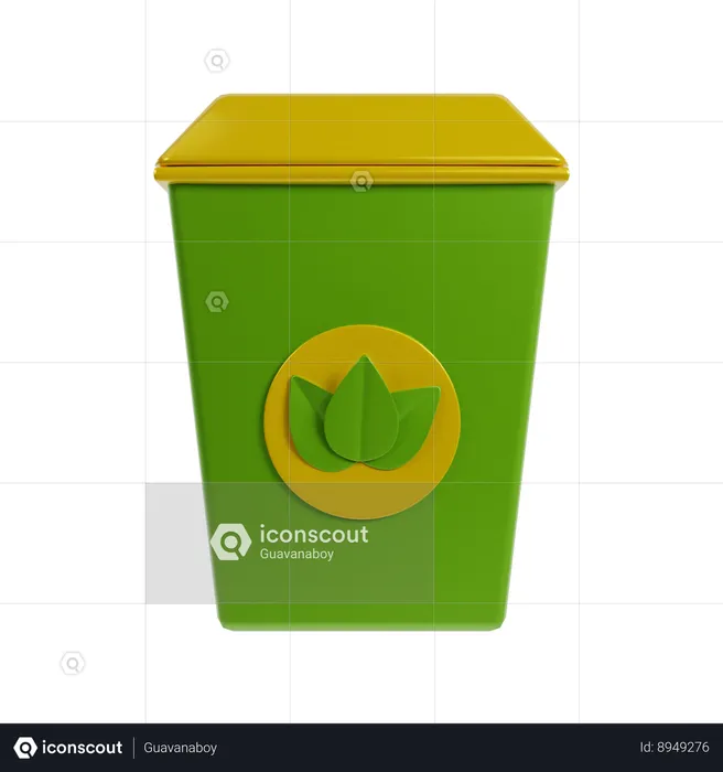 Recycle Bin  3D Icon