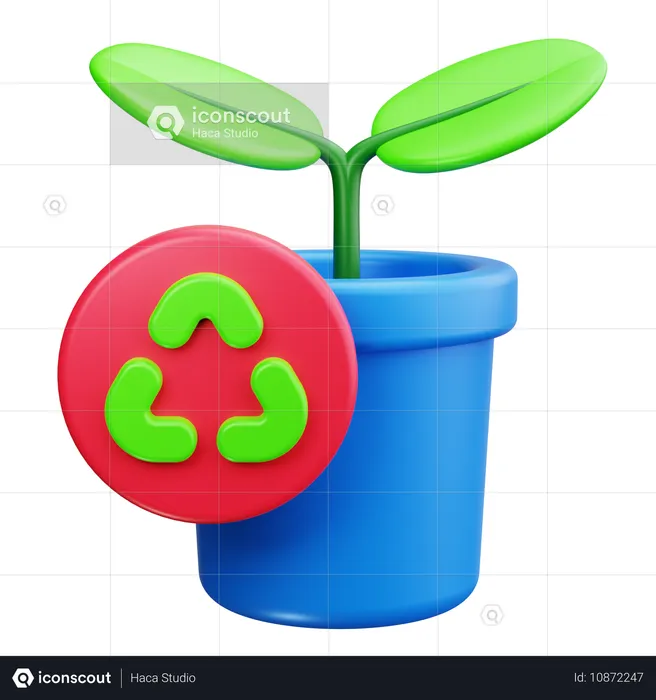 Recycle Bin  3D Icon