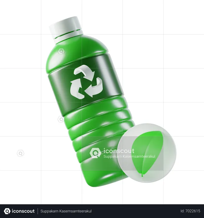 Recycle bottle  3D Icon