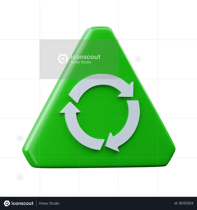 Recycle Cycle  3D Icon