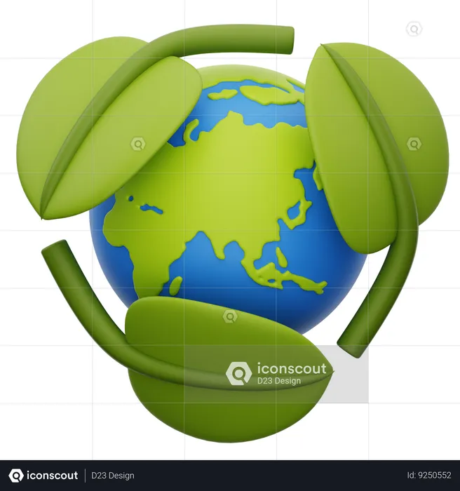 Recycle Symbol  3D Icon