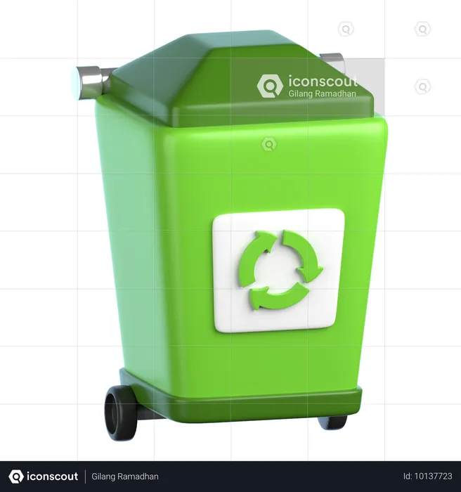 Recycle Trash  3D Icon