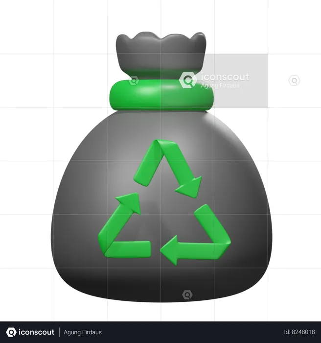 Recycler les déchets  3D Icon