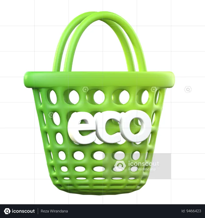 Recycling Bag  3D Icon