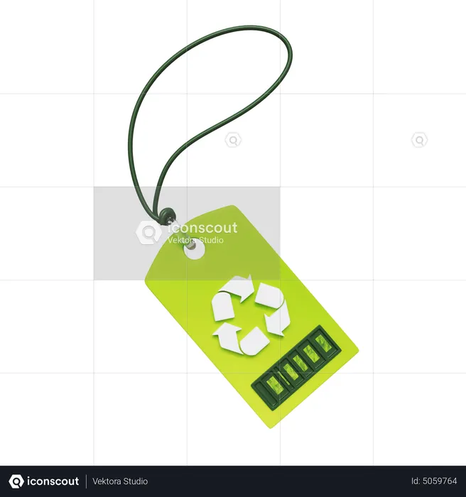 Recycling Member Card  3D Icon