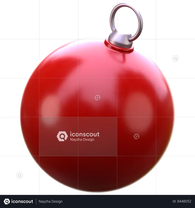 Red ball  3D Icon