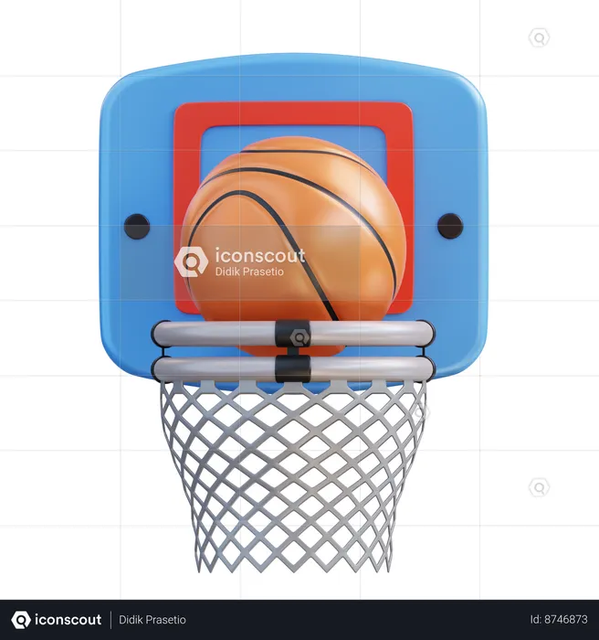 Rede de basquete  3D Icon