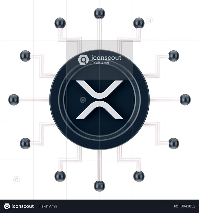 Rede ripple  3D Icon