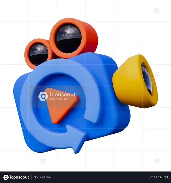 Réenregistrement  3D Icon