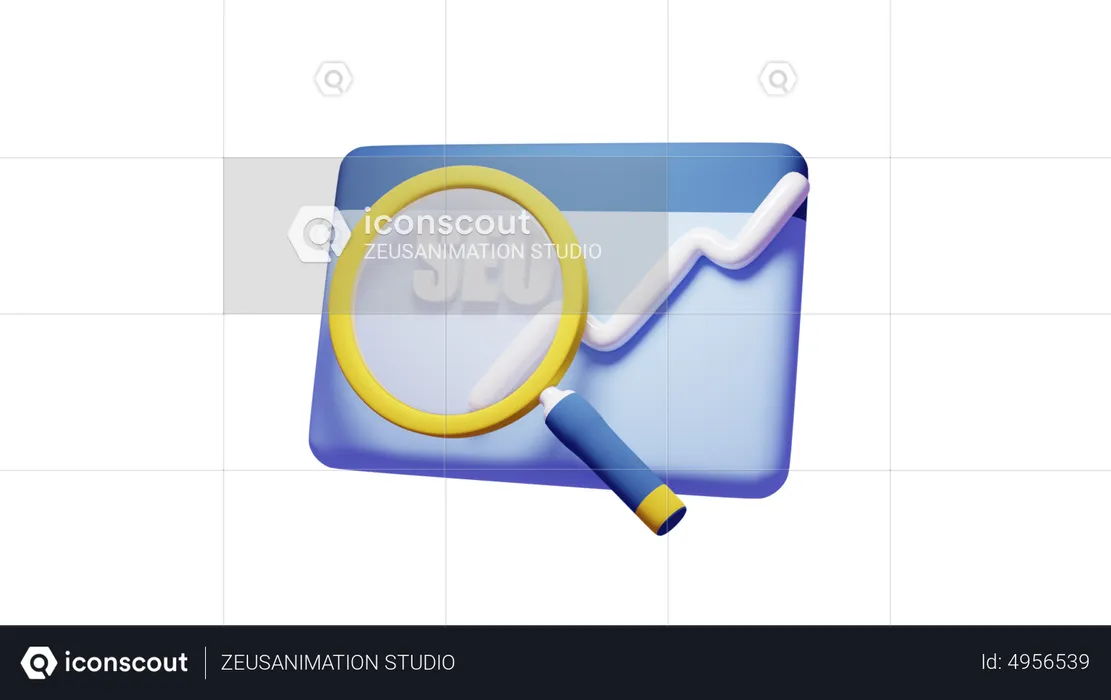 Analyse de référencement  3D Icon