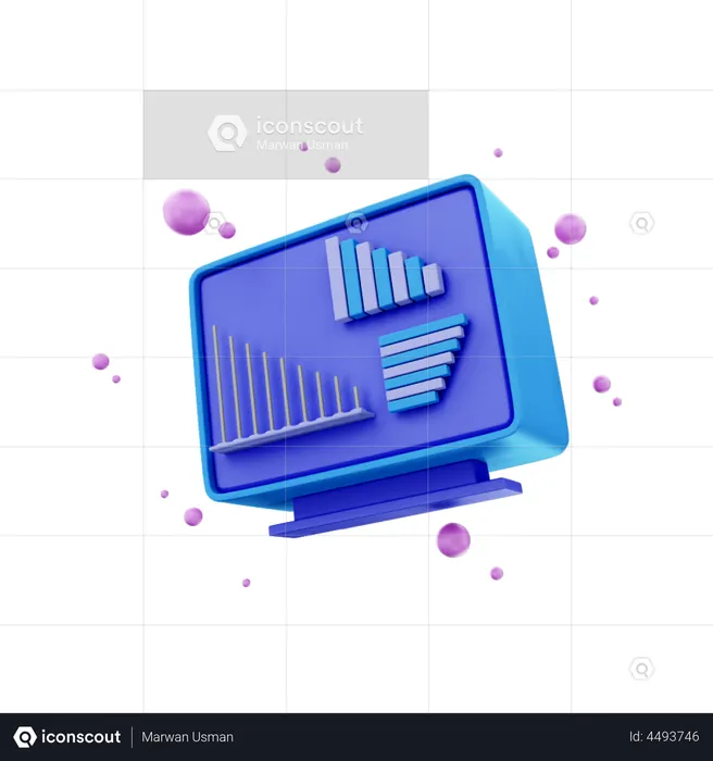 Classement référencement  3D Illustration