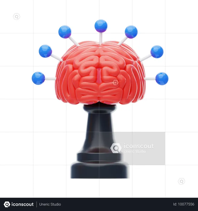 Réflexion stratégique  3D Icon