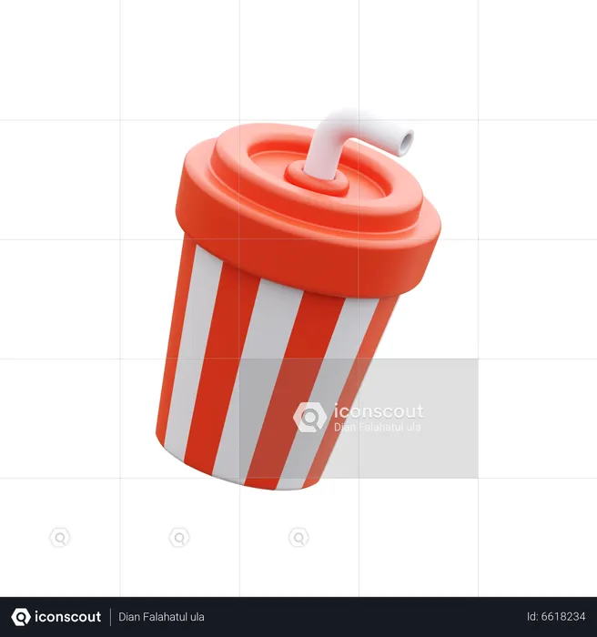 Bebida gaseosa  3D Icon