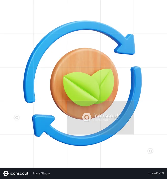 Refresh  3D Icon