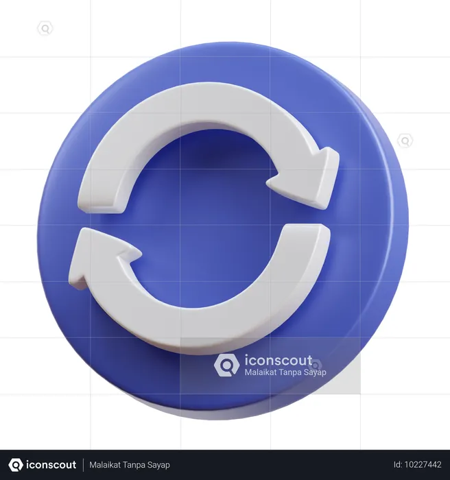 Refresh  3D Icon