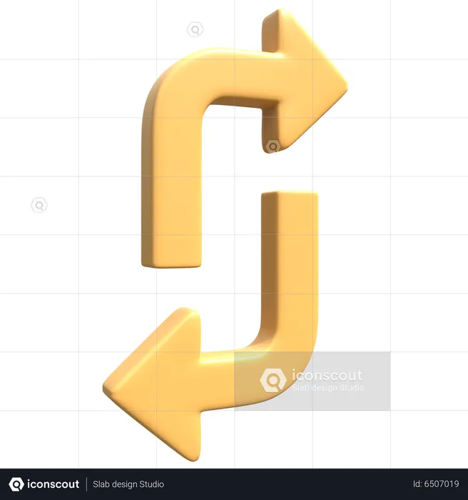 Refresh Arrow  3D Icon