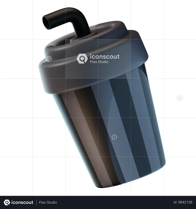 Refrigerante  3D Icon