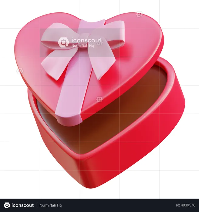 Regalo de amor  3D Icon