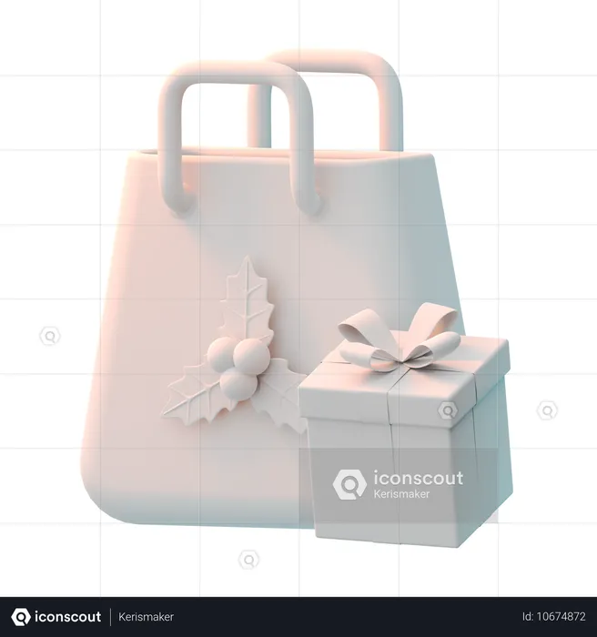 Regalo de compras  3D Icon