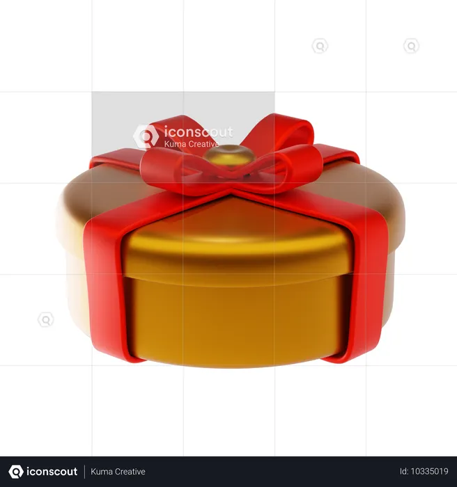 Regalo de Navidad  3D Icon