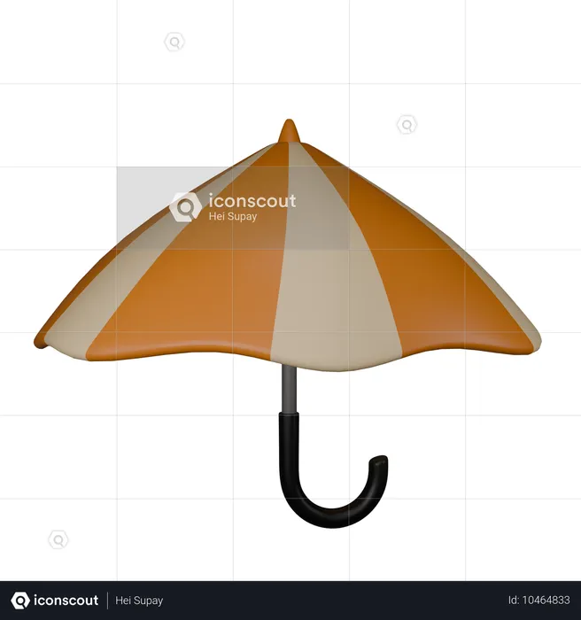 Regenschirm  3D Icon