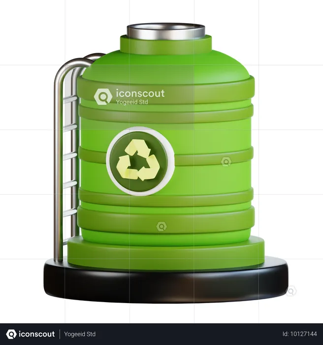 Regenwassertank  3D Icon