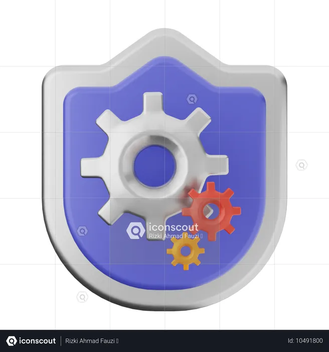 Réglage de la protection du bouclier  3D Icon