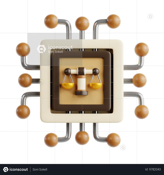 Réglementation technologique  3D Icon