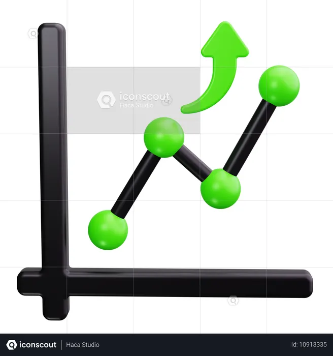 Regression Analysis  3D Icon
