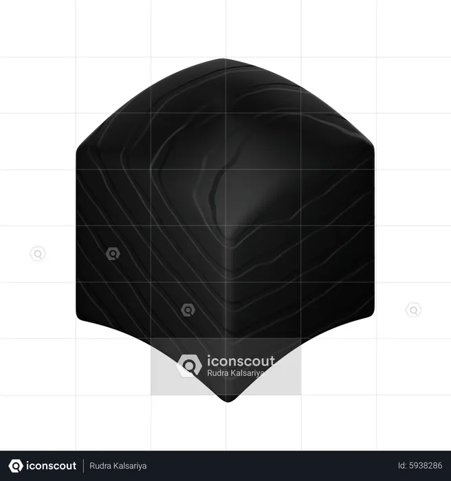 Reibung abstrakte Form  3D Icon