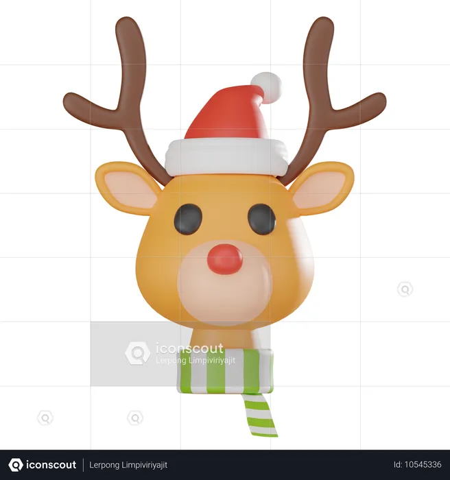 Reindeer  3D Icon