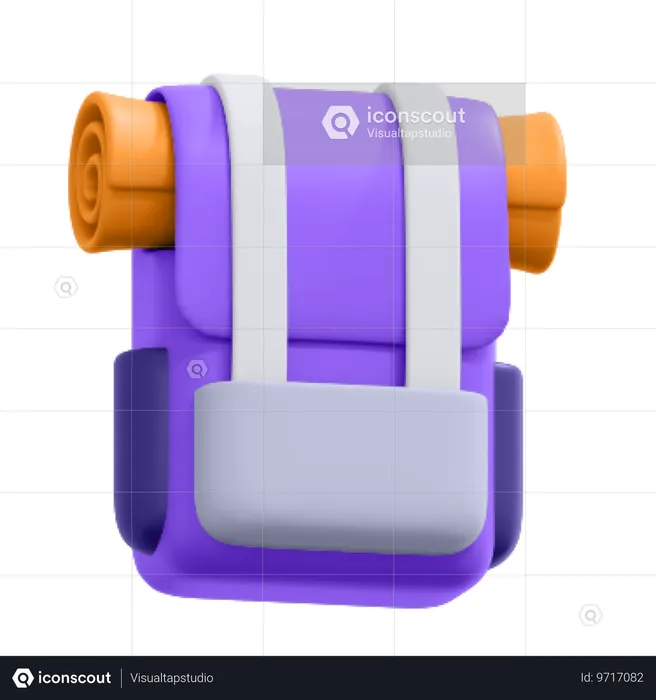 Reiserucksack  3D Icon