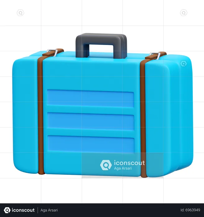 Reisetasche  3D Icon