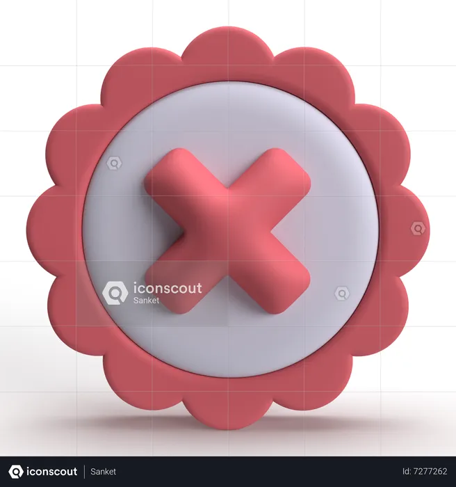 Rejected  3D Icon