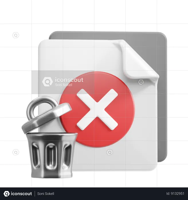Rejection  3D Icon