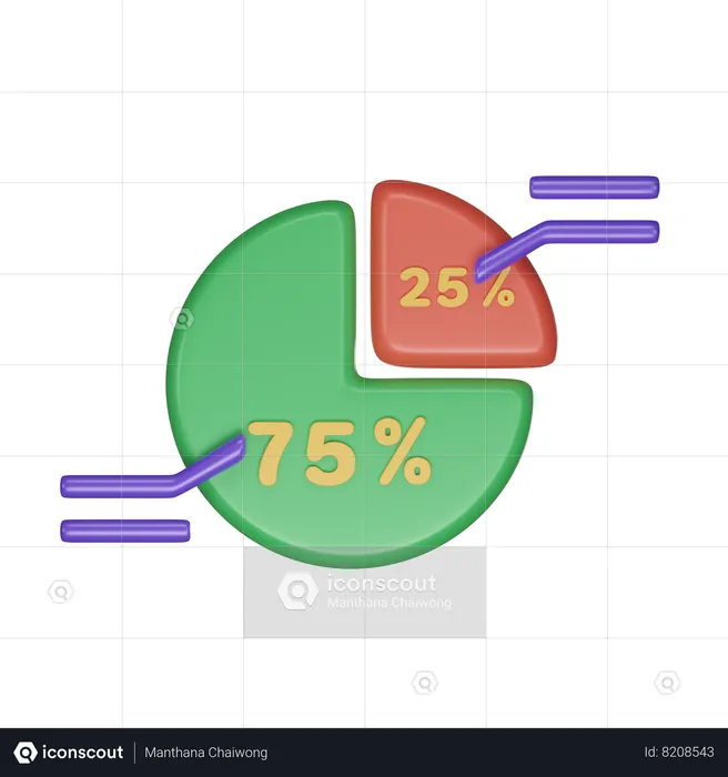 Relación  3D Icon