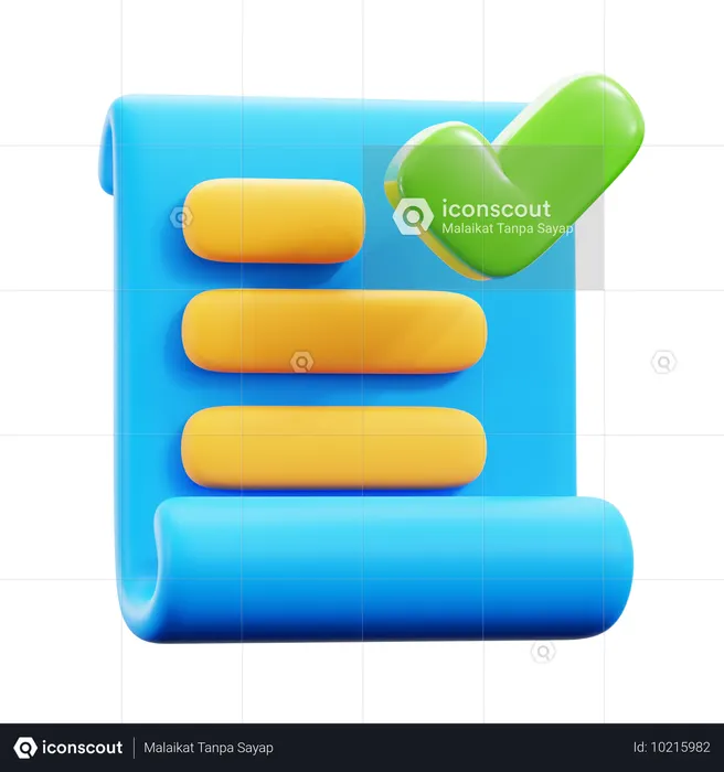 Relatório analítico  3D Icon