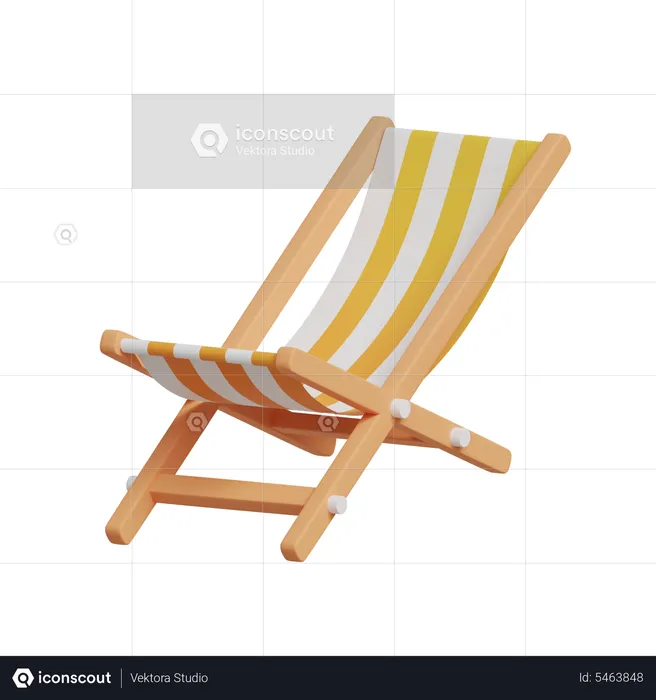 Relaxation Seat  3D Icon