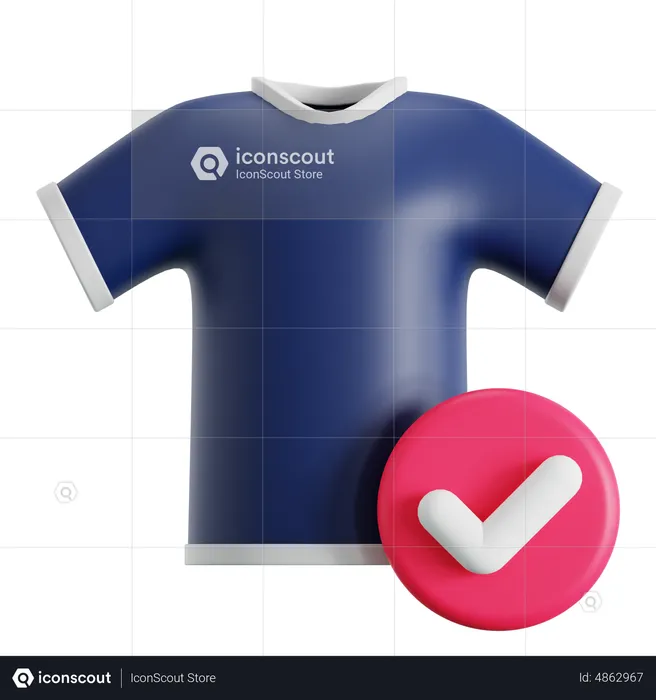 Relaxed Dress Code  3D Icon