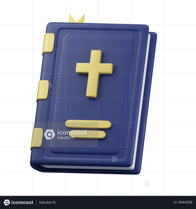 Religion Book  3D Icon