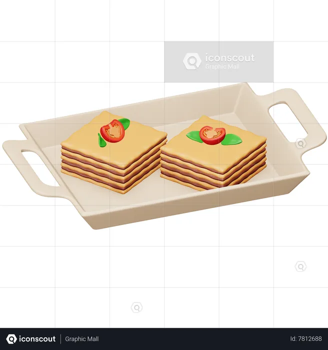 Relleno de comida  3D Icon