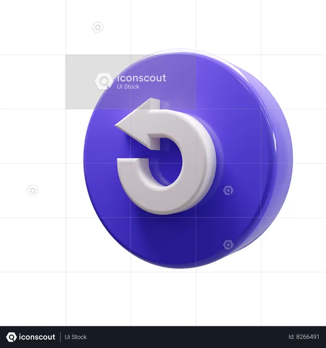 Reload  3D Icon