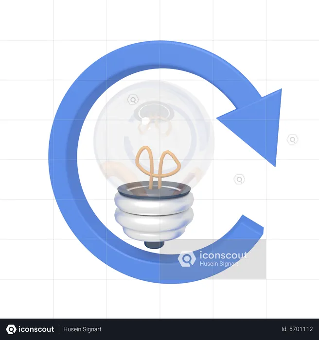 Reload Idea  3D Icon